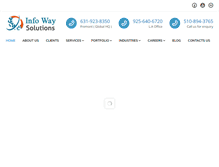Tablet Screenshot of infowaygroup.com